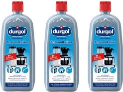 Durgol® | 3 X 750 Ml Universal Snel Ontkalker | Kalkaanslag Huishoudelijke Voorwerpen | Milieuvriendelijk