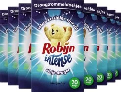 Robijn Intense Morgenfris Droogtrommeldoekjes - 9 X 20 Stuks - Voordeelverpakking -Huishoudproducten Verkoop 1200x914