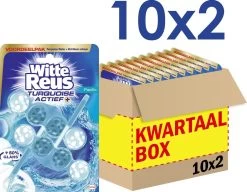 Witte Reus Turquoise Actief Toiletblok WC Blokjes Voordeelverpakking - 20 Stuks -Huishoudproducten Verkoop 1200x931 2