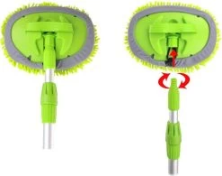 PROPLUS Pro Plus Wasborstel Chenille - Telescopische Steel - Uitschuifbaar Tot 2.50 Meter -Huishoudproducten Verkoop 1200x946