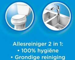 Ajax® Ajax Allesreiniger 100% Hygiene 6 X 1L - Voordeelverpakking -Huishoudproducten Verkoop 1200x953