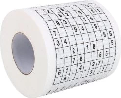 MikaMax Sudoku WC Papier - Sudoku - Iedervel Een Andere Sudoku - Toiletpapier - Puzzels - Puzzel -Huishoudproducten Verkoop 1200x975 1