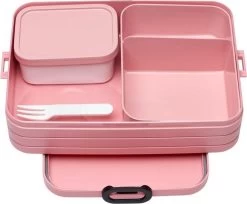 Mepal – Bento Lunchbox Take A Break Large- Inclusief Bento Box – Nordic Pink – Lunchbox Voor Volwassenen -Huishoudproducten Verkoop 1200x993 1