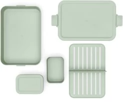 Brabantia Make & Take Bento Lunchbox Incl Bentobox- Large - Kunststof - Jade Green 25 Brabantia Make & Take Bento Lunchbox Incl Bentobox- Large - Kunststof - Jade Green -Huishoudproducten Verkoop 1200x996