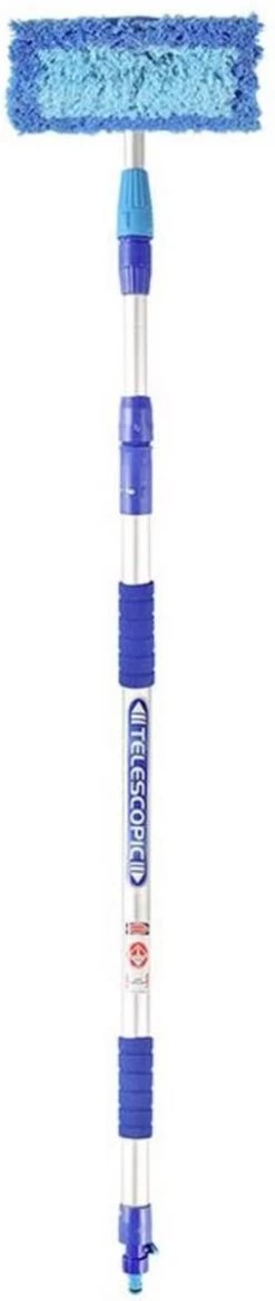 PROPLUS Pro Plus Wasborstel - Heavy Duty - Telescopische Steel - Uitschuifbaar Tot 3 Meter -Huishoudproducten Verkoop 254x1200