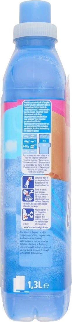 Soupline Hemels Fris Geconcentreerde Wasverzachter 6 X 52 Wasbeurten - Voordeelverpakking -Huishoudproducten Verkoop 270x1200