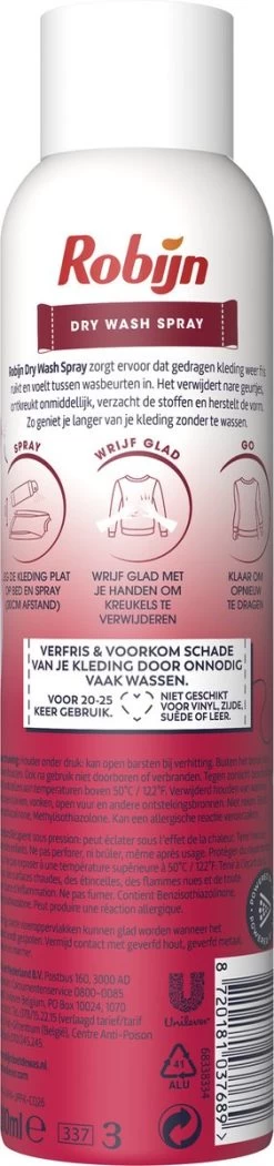 Robijn Pink Sensation Dry Wash Spray - 6 X 200 Ml - Voordeelverpakking 11 Robijn Pink Sensation Dry Wash Spray - 6 X 200 Ml - Voordeelverpakking -Huishoudproducten Verkoop 282x1200