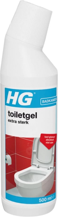 HG Toiletgel Extra Sterk - 500ml - Verwijdert De Hardnekkigste Aanslag - Tast Niet Glazuur, Roestvrijstaal En Chroom Niet Aan - Biologisch Afbreekbaar -Huishoudproducten Verkoop 325x1200 2
