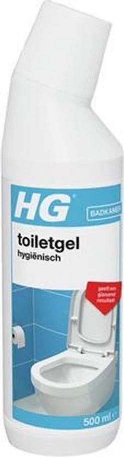 HG Toiletgel Hygiënisch - 500 Ml - Glanzend Resultaat - Krachtige Reiniger En Ontkalker -Huishoudproducten Verkoop 325x1200 3