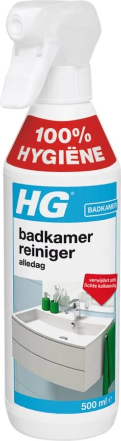 HG Badkamerreiniger Alledag - 500ml - Verwijdert Zeepresten, Huidvetten En Lichte Kalkaanslag -Huishoudproducten Verkoop 329x1200