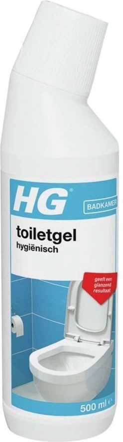 HG Toiletgel Hygiënisch - 500 Ml - Glanzend Resultaat - Krachtige Reiniger En Ontkalker -Huishoudproducten Verkoop 334x1200 4