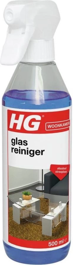 HG Glasreiniger - 500ml - 100% Streeploze Glans - Snel Droog -Huishoudproducten Verkoop 334x1200 6