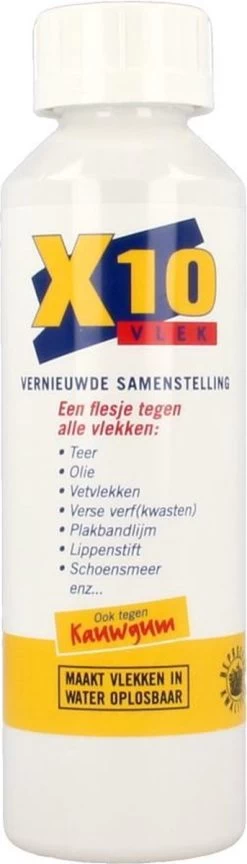 X10 Vlekken - 250 Ml - Vlekverwijderaar -Huishoudproducten Verkoop 343x1200 1