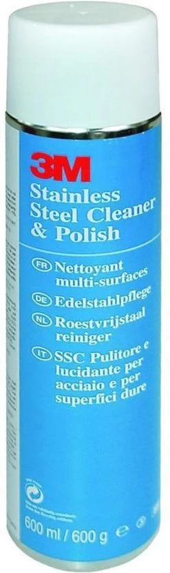 3M RVS Reiniger - 600 Ml -Huishoudproducten Verkoop 356x1200