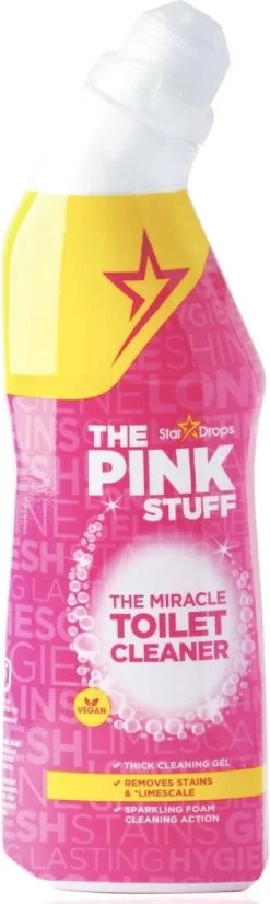The Pink Stuff The Miracle Toilet Cleaner - Toiletreiniger - 750ml -Huishoudproducten Verkoop 359x1200 1