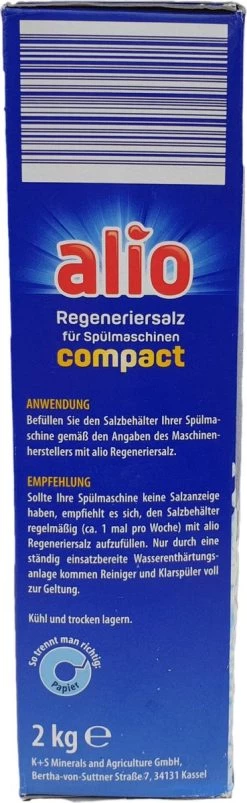 Vaatwaszout - Zout Vaatwasser - Zout Afwasmachine - Regenereerzout Vaatwasser - Onthardingszout Vaatwasser - 2 Kg -Huishoudproducten Verkoop 369x1200