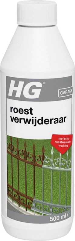 HG Roestverwijderaar - 500 Ml - Verwijdert Roest Zonder Schuren - Roestwerende Werking -Huishoudproducten Verkoop 373x1200 2
