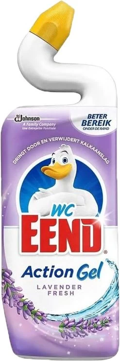 6x WC Eend Toiletreiniger Lavendel Fresh 750 Ml -Huishoudproducten Verkoop 401x1200