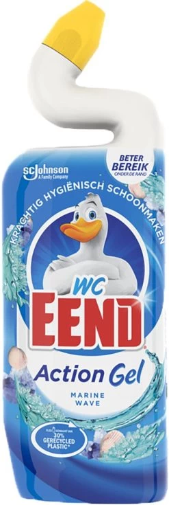 6x WC Eend Toiletreiniger Marine Wave 750 Ml -Huishoudproducten Verkoop 403x1200