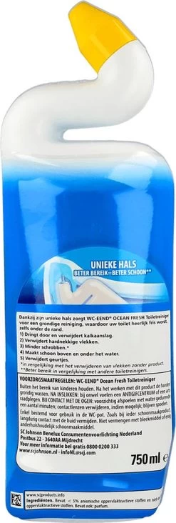 6x WC Eend Toiletreiniger Marine Wave 750 Ml -Huishoudproducten Verkoop 405x1200 1