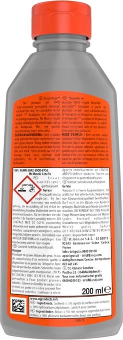 Mr. Muscle - Cera-Fix Voor Keramische - Halogeen En Inductie Kookplaten - Kookplaatreiniger - 2 X 200 Ml -Huishoudproducten Verkoop 435x1200 1