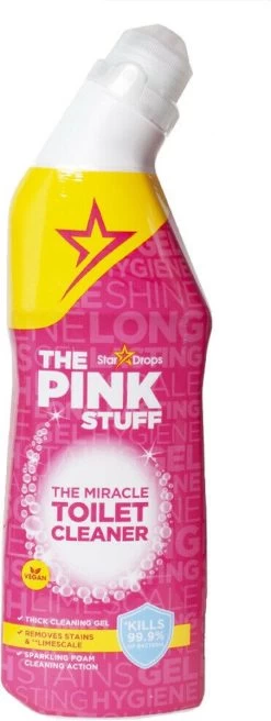 The Pink Stuff The Miracle Toilet Cleaner - Toiletreiniger - 750ml -Huishoudproducten Verkoop 452x1200 5