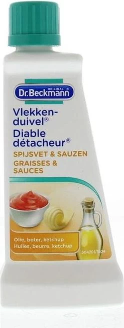 Dr. Beckmann Vlekkenduivel Spijsvet & Sauzen 50 Ml -Huishoudproducten Verkoop 456x1200 2