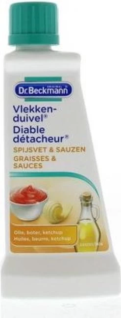 Dr. Beckmann Vlekkenduivel Spijsvet & Sauzen 50 Ml -Huishoudproducten Verkoop 458x1200