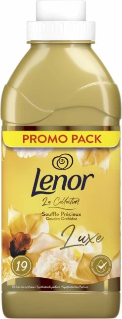 Lenor Gouden Orchidee - Wasverzachter - Voordeelverpakking 8 X 19 Wasbeurten -Huishoudproducten Verkoop 461x1200