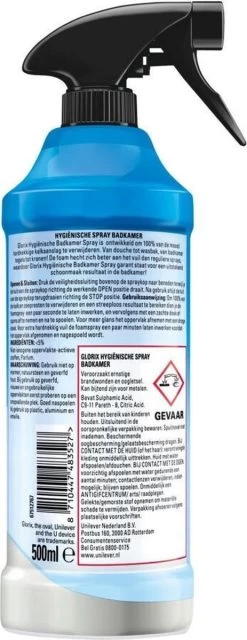 Glorix Hygiënische Badkamer Foamspray - 6 X 500 Ml - Voordeelverpakking -Huishoudproducten Verkoop 463x1200 3