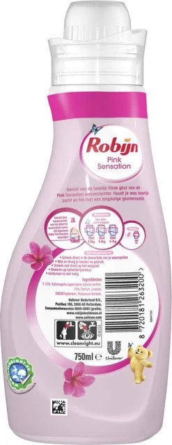 Robijn Pink Sensation Wasverzachter - 240 Wasbeurten - Voordeelverpakking -Huishoudproducten Verkoop 464x1200 7