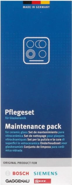 Bosch / Siemens Kookplaat Onderhoudsset - Onderhoudsset Voor Keramische Oppervlakken -Huishoudproducten Verkoop 473x1200