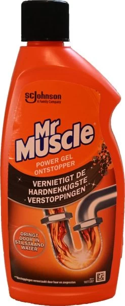 3x Mr. Muscle Power Gel Ontstopper 500 Ml -Huishoudproducten Verkoop 492x1200 1