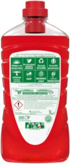 Ajax® Ajax Allesreiniger Fete De Fleur Rode Bloemen 1 Liter -Huishoudproducten Verkoop 524x1200