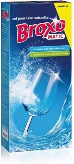 Broxo Matic Vaatwaszout 5 X 1kg | Korrels | Voorkomt Kalkafzetting | Vaatwasser Zout | Promo Verpakking -Huishoudproducten Verkoop 546x1200 2