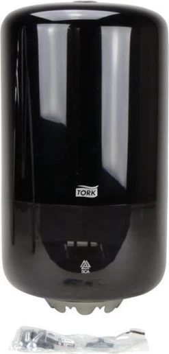 Tork Mini Centerfeed Poetspapier Dispenser Kunststof Zwart M1 -Huishoudproducten Verkoop 574x1200 1
