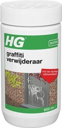 HG Graffitiverwijderaar - 600ml - Krachtig En Veilig - Biologisch Afbreekbaar -Huishoudproducten Verkoop 578x1200 1