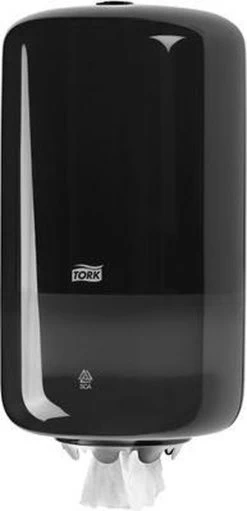 Tork Mini Centerfeed Poetspapier Dispenser Kunststof Zwart M1 -Huishoudproducten Verkoop 580x1200