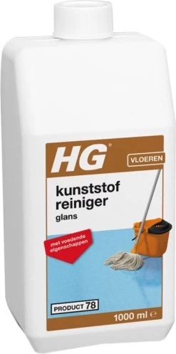 HG Kunststofreiniger Glans - Glansherstel - Geschikt Voor O.a. Pvc, Gietvloeren En Linoleum -Huishoudproducten Verkoop 596x1200