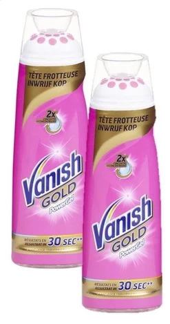 Vanish Oxi Action Gold Powergel Vlekverwijderaar - 200ml X2 -Huishoudproducten Verkoop 632x1200