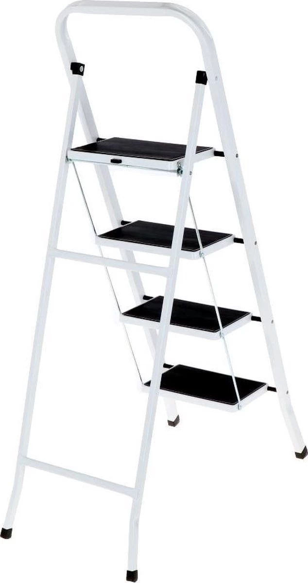 Benson Huishoudtrap 4 Treden - Anti Slip 4 Benson Huishoudtrap 4 Treden - Anti Slip - Afbeelding 2