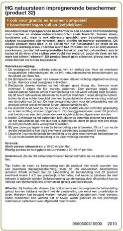 HG Natuursteen Impregnerende Beschermer (HG Product 32) - 1L - Tegen Het Intrekken Van Vuil - Ook Voor Granito En Marmer Composiet 10 HG Natuursteen Impregnerende Beschermer (HG Product 32) - 1L - Tegen Het Intrekken Van Vuil - Ook Voor Granito En Marmer Composiet -Huishoudproducten Verkoop 638x1200