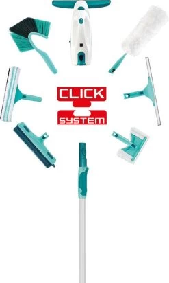 Leifheit Telescoopsteel Aluminium 145-400 Cm Click System -Huishoudproducten Verkoop 720x1200