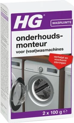 HG Onderhoudsmonteur - 2 X 100 Ml - Verhelpt En Voorkomt Storingen - Voor Een Langere Levensduur Van De Vaatwasser En Wasmachine - Biologisch Afbreekbaar -Huishoudproducten Verkoop 723x1200 2