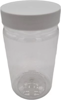 Ariko Jar | Lichtgewicht Kunststof Pot Met Schroefdeksel | 750ml | Potje Met Witte Deksel | Voorraadpot | Hervulbaar -Huishoudproducten Verkoop 733x1200 1