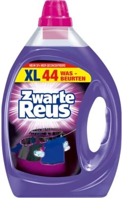Zwarte Reus Gel - 44 Wasbeurten - Vloeibaar - Wasmiddel -Huishoudproducten Verkoop 742x1200
