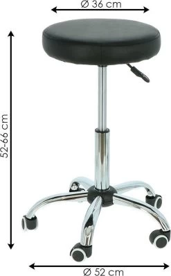 Alora Tabouret Op Wielen - Zadelkruk - Zwart - Kruk – Kapperskruk - Draaikruk - Werkkruk - Verstelbaar 12 Alora Tabouret Op Wielen - Zadelkruk - Zwart - Kruk – Kapperskruk - Draaikruk - Werkkruk - Verstelbaar -Huishoudproducten Verkoop 745x1200 1