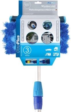 PROPLUS Pro Plus Wasborstel - Heavy Duty - Telescopische Steel - Uitschuifbaar Tot 3 Meter -Huishoudproducten Verkoop 762x1200