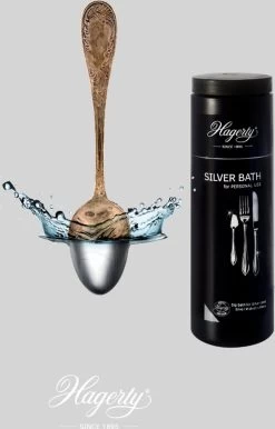 Hagerty Silver Bath - Professional 580ml - Reinigingsbad Voor Zilver Bestek -Huishoudproducten Verkoop 767x1200