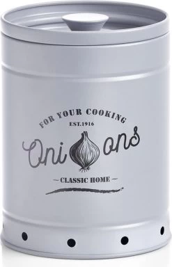 Voorraad/bewaar Emmers 3 Stuks Voor Knoflook, Ui En Aardappel 12/18/21 Cm In Set - Zeller - Keukenbenodigdheden - Keukendecoratie/accessoires - Voorraadblikken/emmers - Knoflook/ui/aardappel Emmers -Huishoudproducten Verkoop 771x1200 1